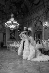 “International couple wedding at Real Casino de Madrid”